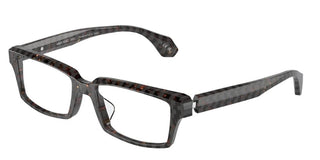 Alain Mikli 0A03524D men Brown Squared Eyeglasses