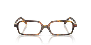 Miu Miu 0mu 01yv Women Havana Rectangle Eyeglasses