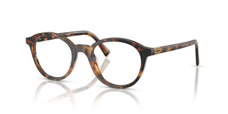 Miu Miu 0mu 02wv Women Havana Pantos Eyeglasses