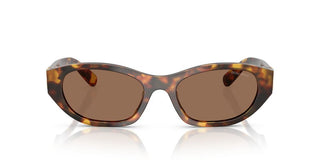 Miu Miu 0mu A03s Women Havana Oval Sunglasses