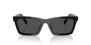 Miu Miu 0mu A05s Women Black Squared Sunglasses