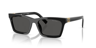 Miu Miu 0mu A05s Women Black Squared Sunglasses