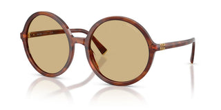 Miu Miu 0MU B02S women Havana Round Sunglasses