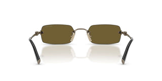 Miu Miu 0mu B50s Women Gold Rectangle Sunglasses