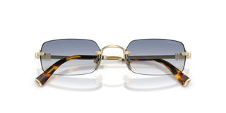 Miu Miu 0mu B50s Women Gold Rectangle Sunglasses