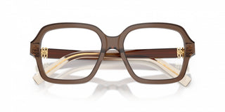 Miu Miu 0mu  03yv Women Brown Oversize Eyeglasses