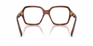 Miu Miu 0mu  03yv Women Havana Oversize Eyeglasses
