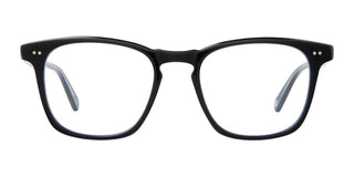 Garrett Leight Alder Unisex Black Squared Eyeglasses
