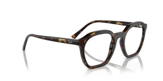 Ray-ban Alice Rx 7238 Unisex Havana Geometric Eyeglasses