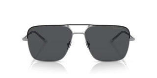 Giorgio Armani AR 6142 men Silver Geometric Sunglasses