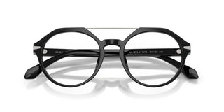 Giorgio Armani AR 7278U men Black Round Eyeglasses
