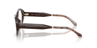 Giorgio Armani Ar 7281u Women Brown Geometric Eyeglasses