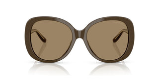 Giorgio Armani AR 8229U women Brown Butterfly Sunglasses
