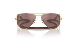 Ray-Ban AVIATOR JUNIOR RJ 9506S unisex Gold Pilot Sunglasses