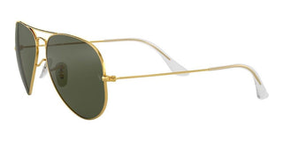 Ray-ban Aviator Large Metal Rb 3025 Unisex Gold Pilot Sunglasses