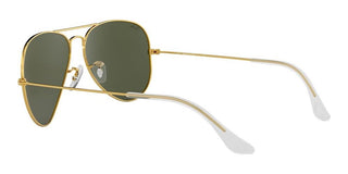 Ray-ban Aviator Large Metal Rb 3025 Unisex Gold Pilot Sunglasses