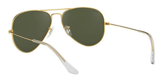Ray-ban Aviator Large Metal Rb 3025 Unisex Gold Pilot Sunglasses