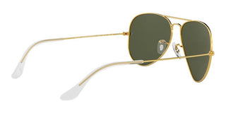 Ray-ban Aviator Large Metal Rb 3025 Unisex Gold Pilot Sunglasses