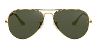 Ray-ban Aviator Large Metal Rb 3025 Unisex Gold Pilot Sunglasses