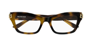Balenciaga BB0435O women Havana Cat Eye Eyeglasses