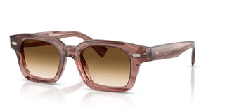 Brunello Cucinelli Bc 4018s Men Brown Squared Sunglasses