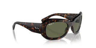 Ray-ban Beate Rb 2212 Unisex Havana Squared Sunglasses