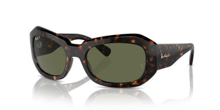 Ray-ban Beate Rb 2212 Unisex Havana Squared Sunglasses