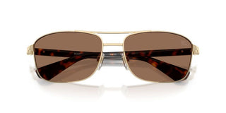 Burberry BE 3163 men Gold Geometric Sunglasses