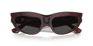 Burberry Be 4425u Women Red Cat Eye Sunglasses