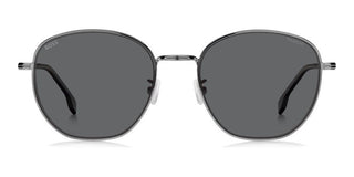 Boss BOSS 1671/F/SK men Ruthenium Round Sunglasses