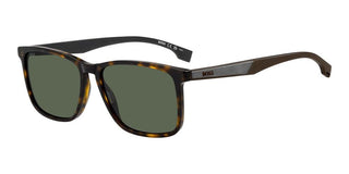 Boss BOSS 1825/S men Havana Rectangle Sunglasses