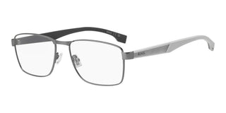 Boss BOSS 1830 men Ruthenium Squared Eyeglasses