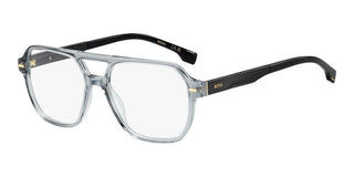 Boss BOSS 1843 men Grey Squared Eyeglasses