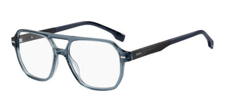 Boss BOSS 1843 men Blue Squared Eyeglasses