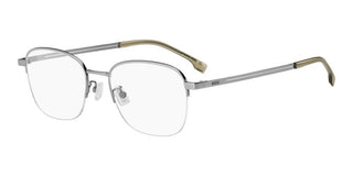 Boss BOSS 1872/F men Ruthenium Squared Eyeglasses