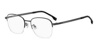Boss BOSS 1872/F men Ruthenium Squared Eyeglasses