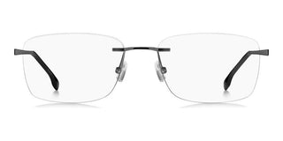 Boss BOSS 1873/F men Ruthenium Squared Eyeglasses