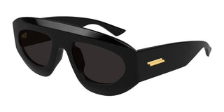 Bottega Veneta Bv1358s Unisex Black Geometric Sunglasses