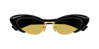 Bottega Veneta BV1387S women Black Cat Eye Sunglasses