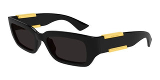 Bottega Veneta BV1406S unisex Black Squared Sunglasses