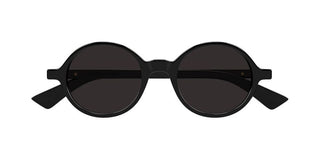 Bottega Veneta BV1430S unisex Black Round Sunglasses
