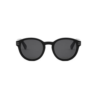 BVLGARI B.zero1 BV40028I unisex Black Round Sunglasses