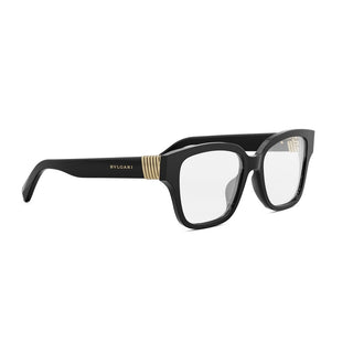 Bvlgari Tubogas Bv50053i Women Black Squared Eyeglasses