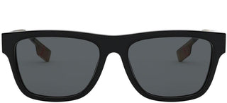 Burberry B LOGO BE 4293 men Black Geometric Sunglasses