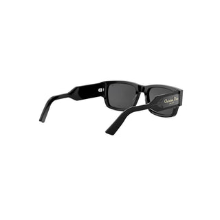 DIOR DiorCouture Christian Dior Label S1I men Black Rectangle Sunglasses