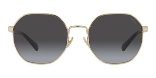 Coach CH 556 HC 7147 women Gold Geometric Sunglasses