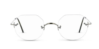 Lunor Classic Crown Panto Unisex Grey Geometric Eyeglasses