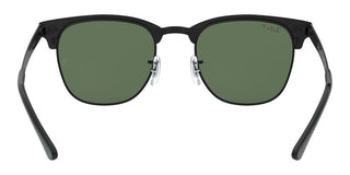 Ray-Ban CLUBMASTER METAL RB 3716 unisex Black Geometric Sunglasses