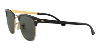 Ray-Ban CLUBMASTER METAL RB 3716 unisex Black Geometric Sunglasses