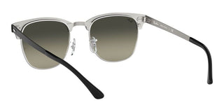 Ray-Ban CLUBMASTER METAL RB 3716 unisex Silver Geometric Sunglasses